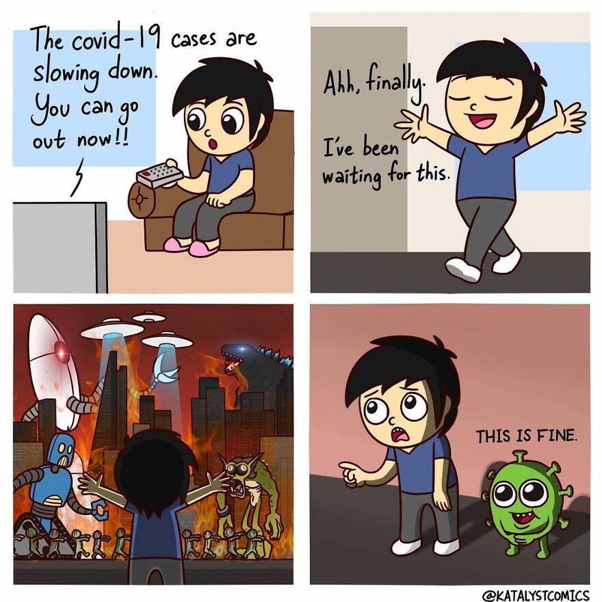 You Can't Help But Smile With The Comics Of This London Artist