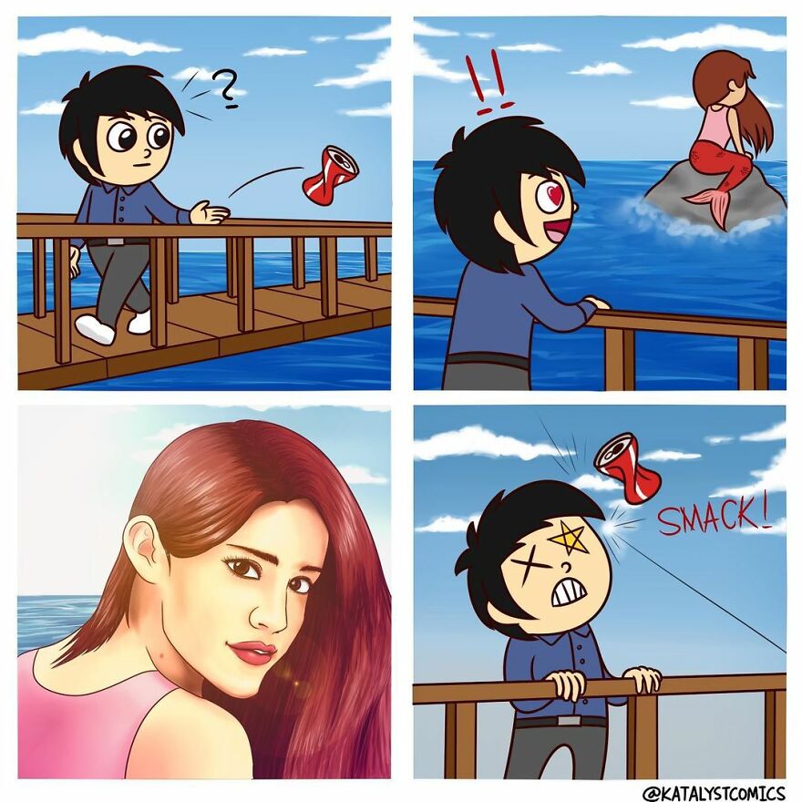 You Can't Help But Smile With The Comics Of This London Artist