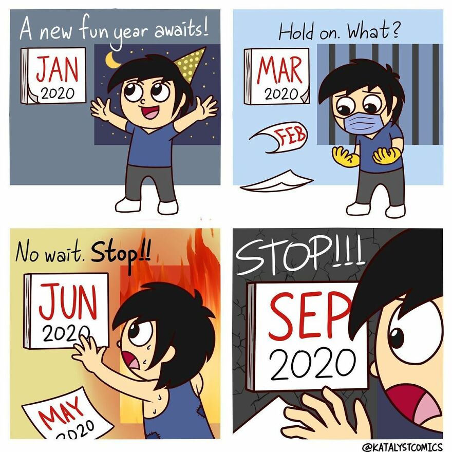 You Can't Help But Smile With The Comics Of This London Artist