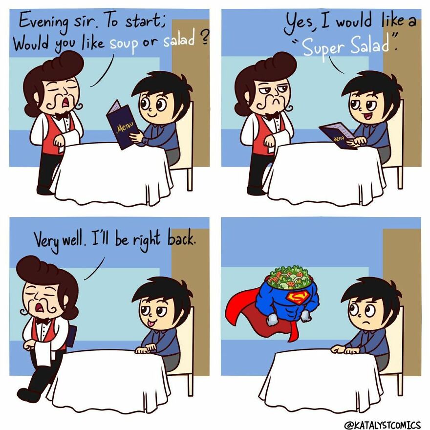 You Can't Help But Smile With The Comics Of This London Artist