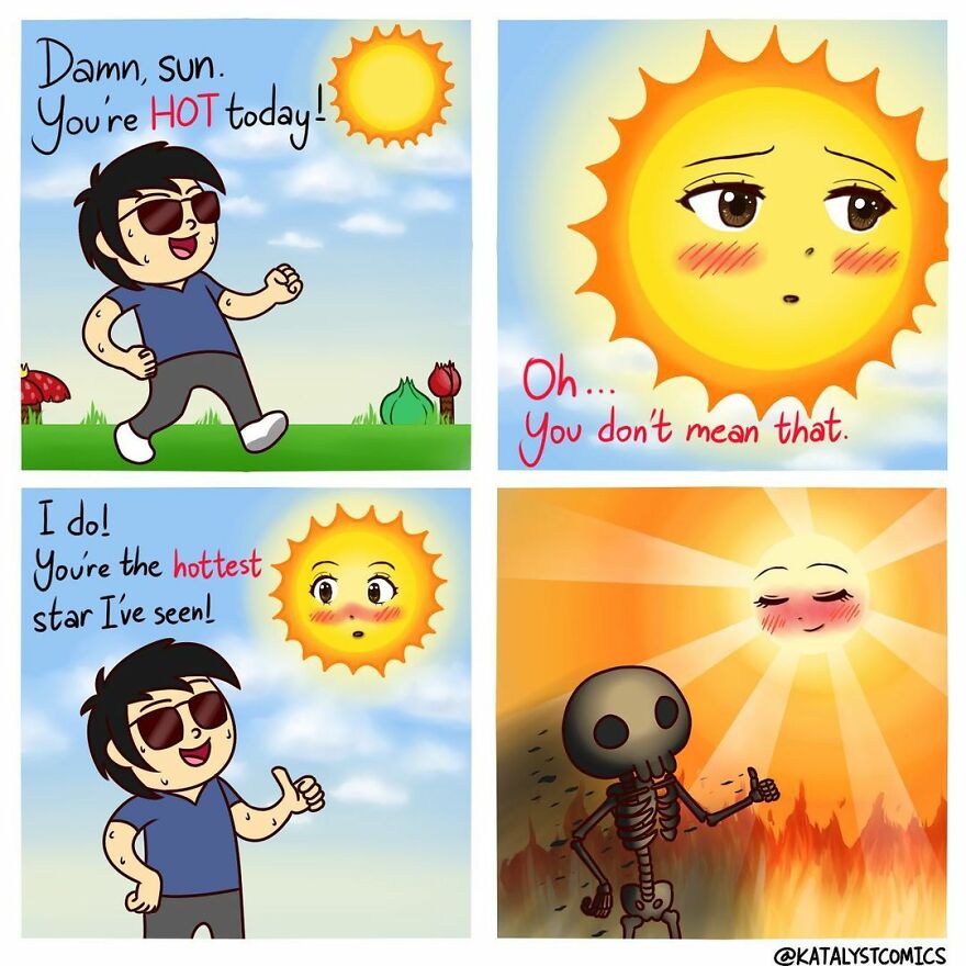 You Can't Help But Smile With The Comics Of This London Artist