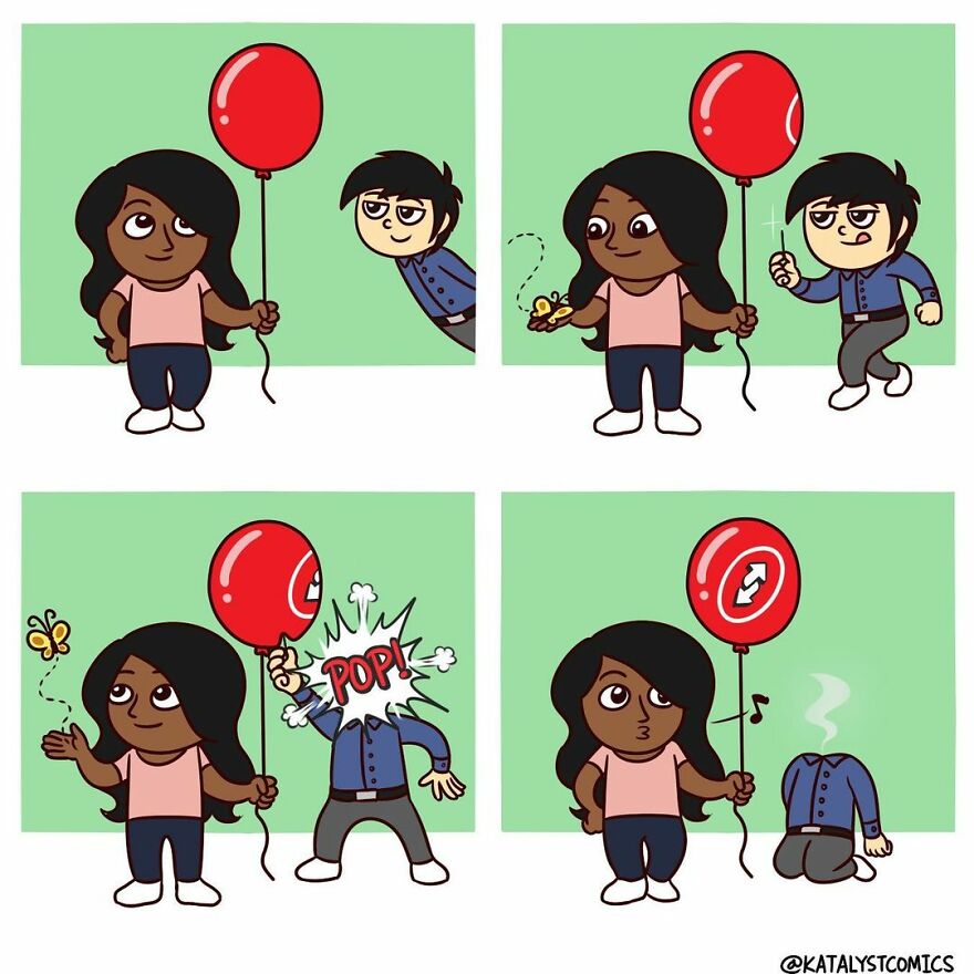 You Can't Help But Smile With The Comics Of This London Artist