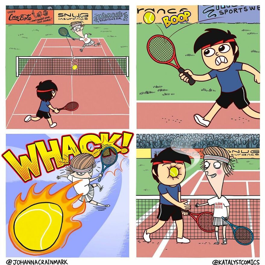 You Can't Help But Smile With The Comics Of This London Artist