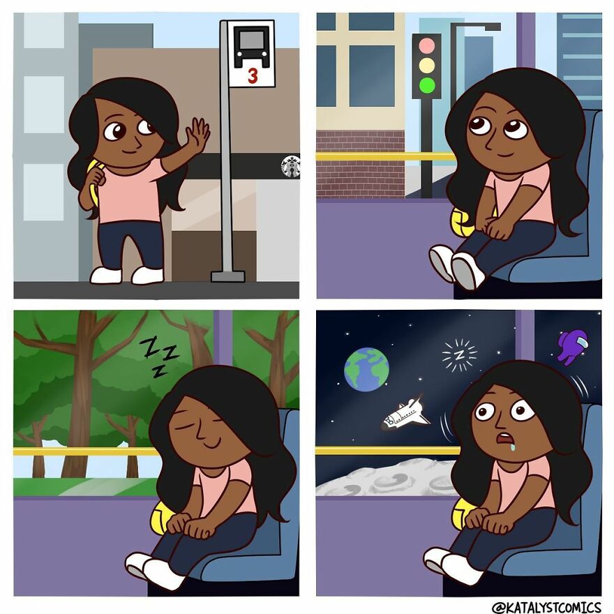 You Can't Help But Smile With The Comics Of This London Artist