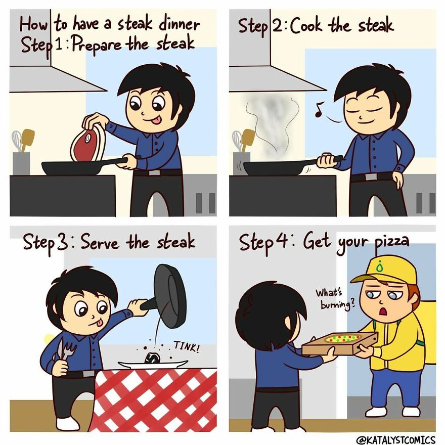 You Can't Help But Smile With The Comics Of This London Artist