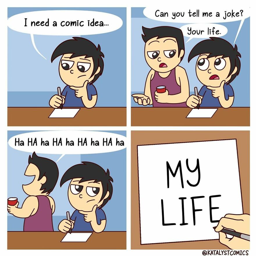 You Can't Help But Smile With The Comics Of This London Artist