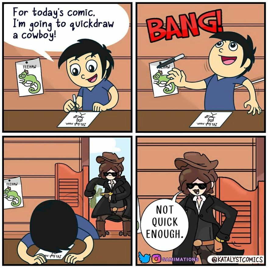 You Can't Help But Smile With The Comics Of This London Artist