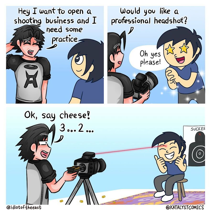 You Can't Help But Smile With The Comics Of This London Artist