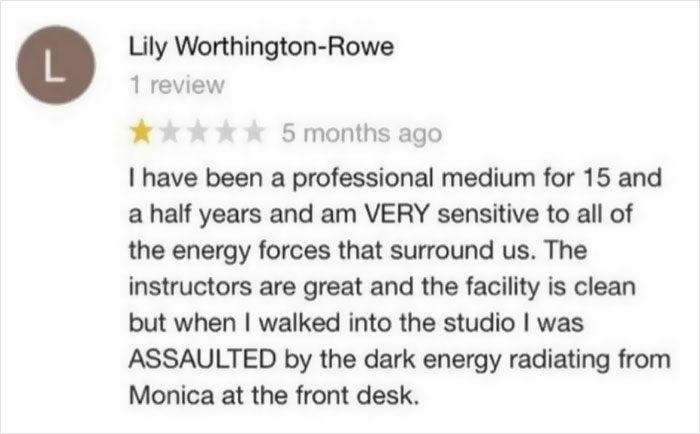 The Craziest One I’ve Seen So Far