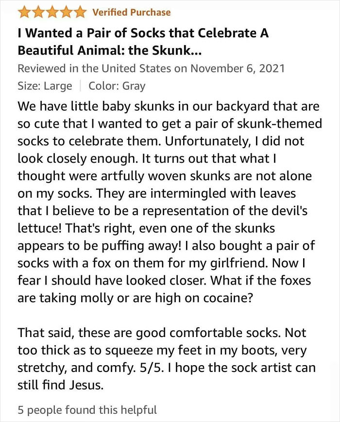 Found On A Pair Of Socks I Was Looking At Online