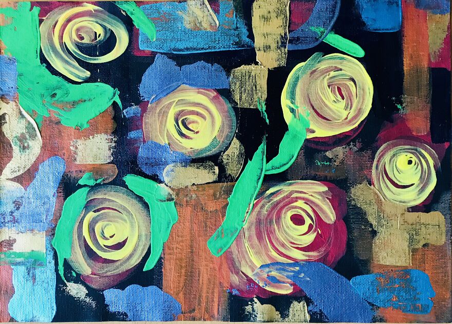 I Started Creating My Own Colourful Amazing Portraits Of People, Animals And Dynamic Abstract Paintings On Canvas After A 35-Years Of Brake. I Started Creating My Own Colourful Amazing Portraits Of People, Animals And Dynamic Abstract Paintings On Canvas After A 35-Years Of Brake.