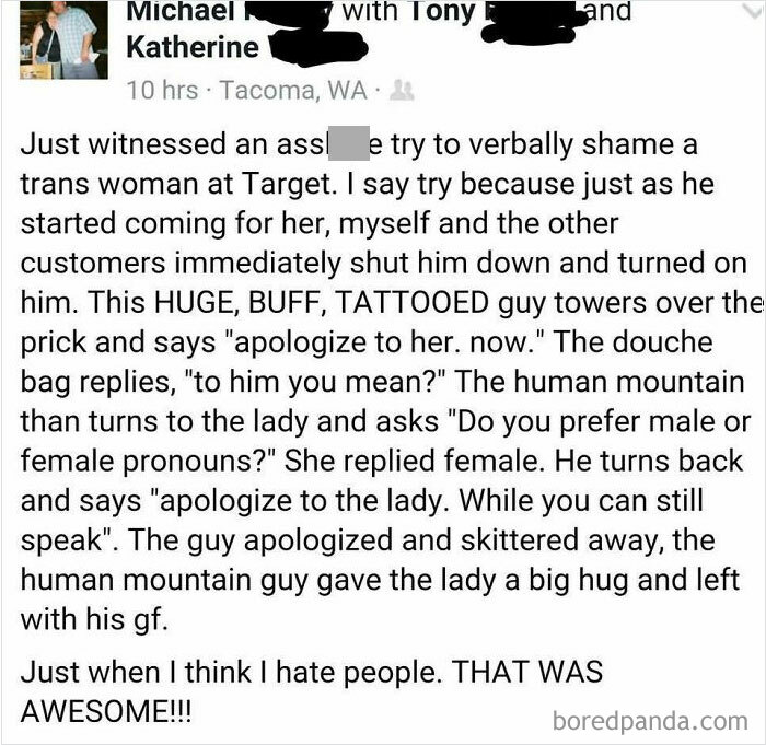 Hail Human Mountain Friend