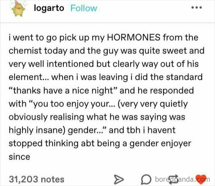 Aren't We All Gender Enjoyer?