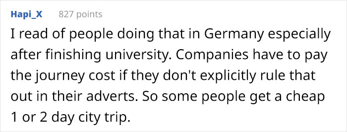 Folks Are Praising This Guy Who's Been Going To Job Interviews Pretending To Be The Perfect Candidate And Walking Out Saying The Pay Is Too Low