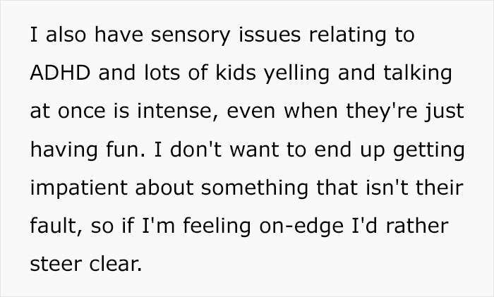 Person In Their 30s Keeps Avoiding Events When Friends’ Kids Are Involved, Gets Called A Selfish “Kid Hater” Person In Their 30s Keeps Avoiding Events When Friends’ Kids Are Involved, Gets Called A Selfish “Kid Hater”