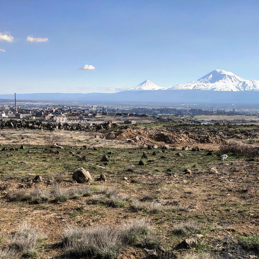 The Covid-19 Lockdown In Armenia And Sudden Drop In Air Pollution Has Led To Some Stunningly Clear Views Of Mount Ararat