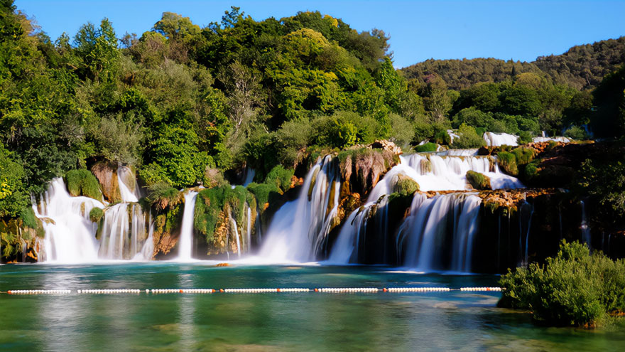 Skradinski Buk Waterfall, Krka National Park, Croatia