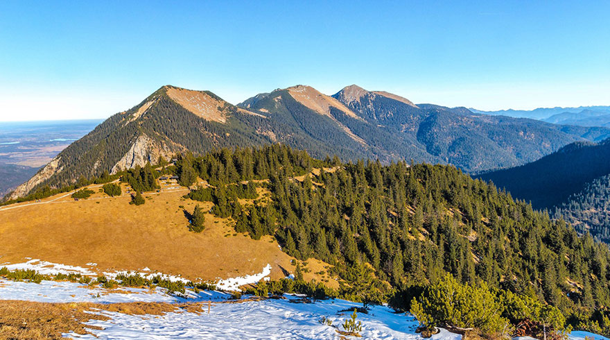 Overlooking The Estergebirge