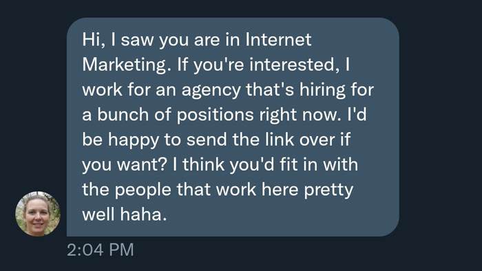 People Online Are Cracking Up At The Messages This Independent Contractor Shared With A Manager That Tried To Make Him Attend A Meeting People Online Are Cracking Up At The Messages This Independent Contractor Shared With A Manager That Tried To Make Him Attend A Meeting