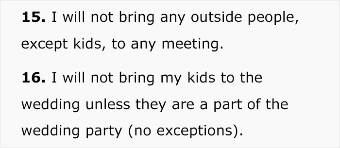 Bridezilla Has 37 Ridiculous Rules For Her Wedding And They Go Viral