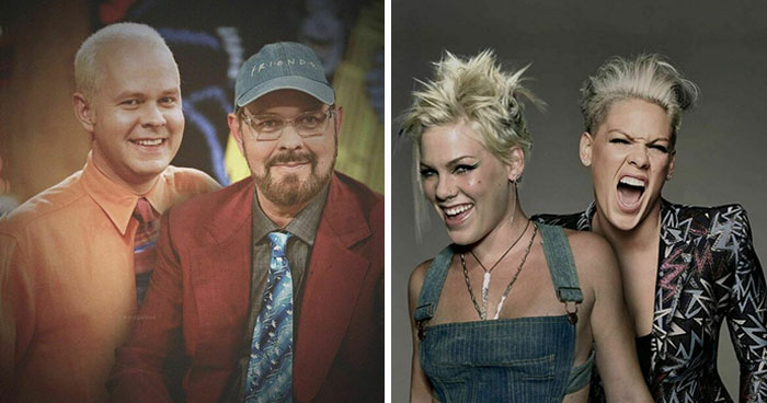 30 Celebrities Photoshopped Side By Side With Their Younger Selves Show How Aging Has Changed Them (New Pics)