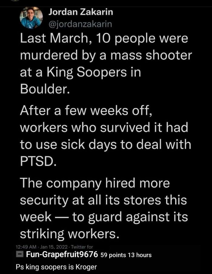 The Company Hired More Security