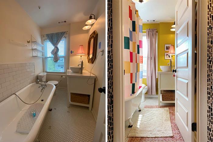 Bright Bathroom Update In Nashville, Tn!