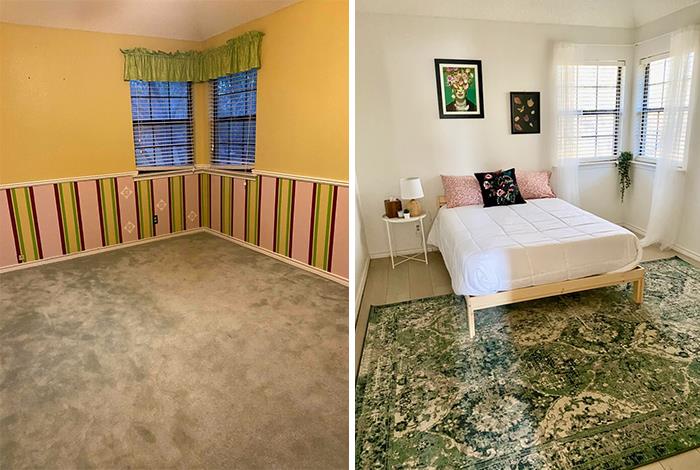 Guest Bedroom Before And After | Austin, Tx