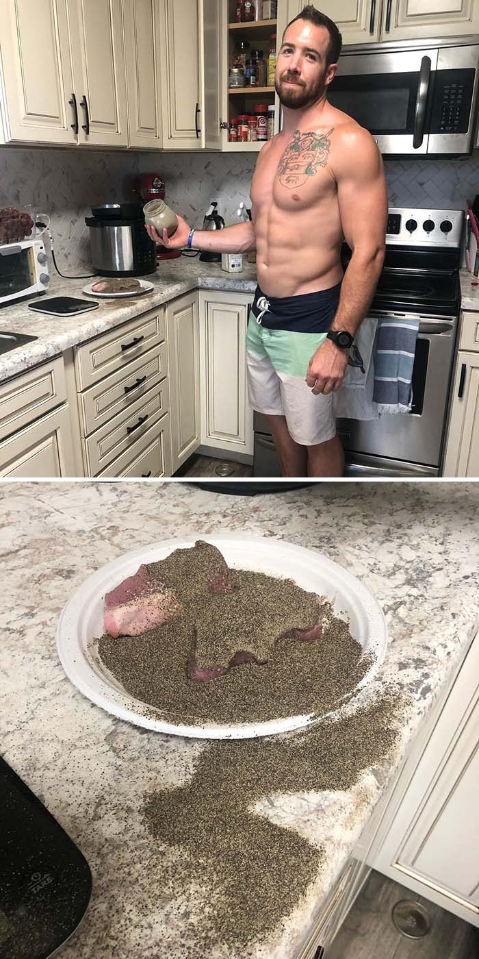 I Love My Wife , And She Loves To Leave Things Open After She Uses Them. Luckily We Both Love Pepper. Like A Lot