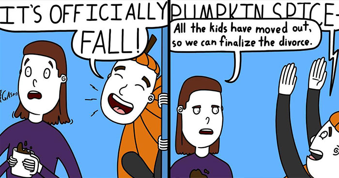 30 Of The Best Dark Humor Comics That Have Surprising Endings By ‘Not Quite Right’