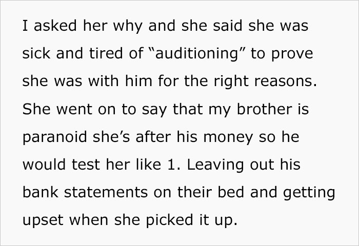 Woman Leaves Her BF After He Puts Her Through Series Of &ldquo;Tests&rdquo; To See If She&rsquo;s Not With Him Only For His Money, Sister Thinks He Got What He Deserved