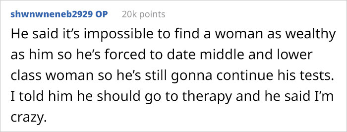 Woman Leaves Her BF After He Puts Her Through Series Of &ldquo;Tests&rdquo; To See If She&rsquo;s Not With Him Only For His Money, Sister Thinks He Got What He Deserved