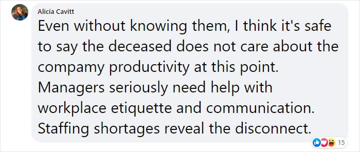 Worker Shares Email Which Says They Might Be Fired For Discussing Colleague's Passing, And It Goes Viral