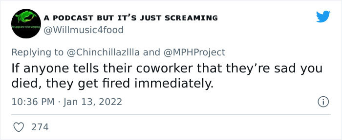 Worker Shares Email Which Says They Might Be Fired For Discussing Colleague's Passing, And It Goes Viral