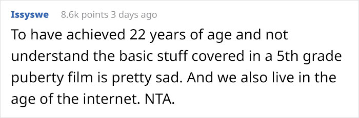 22-Year-Old Guy Believes Periods Come From Butts, Mansplains How Anatomy Works When His Date Doesn't Agree With Him