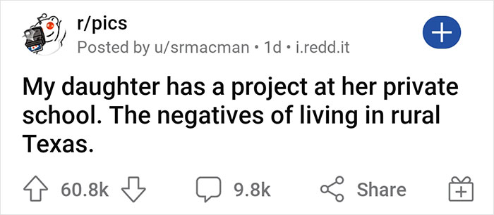 Dad Shows The Ridiculous Anti-Science Project His Daughter Got At A Texan School Dad Shows The Ridiculous Anti-Science Project His Daughter Got At A Texan School