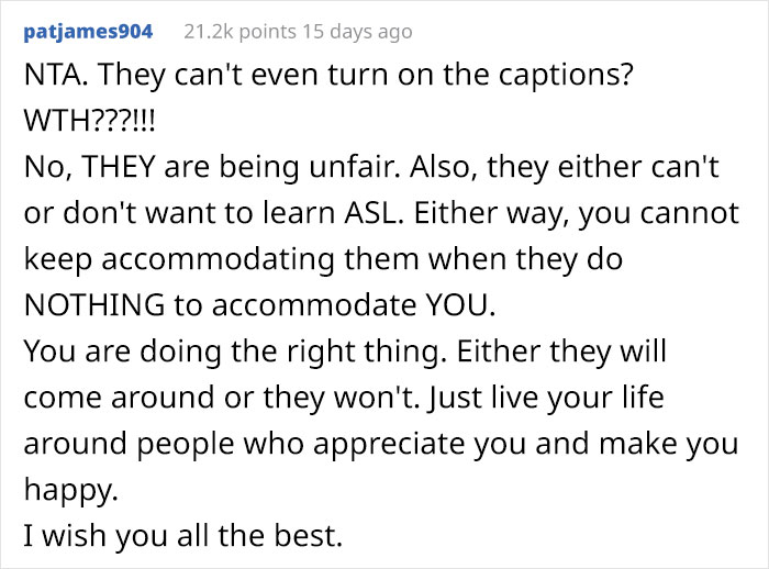 Deaf Daughter Begs Parents To Learn Sign Language For Years, Finally Gives Them An Ultimatum After They Refuse Yet Again