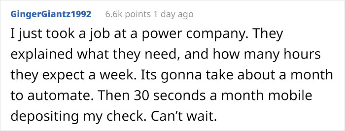 &ldquo;I Automated My Job Over A Year Ago And Haven&rsquo;t Told Anyone&rdquo;