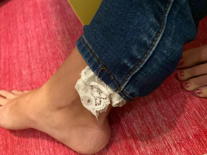 My Friend Went To Work With A Pair Of Underwear Hanging Out Of Her Pants All Day