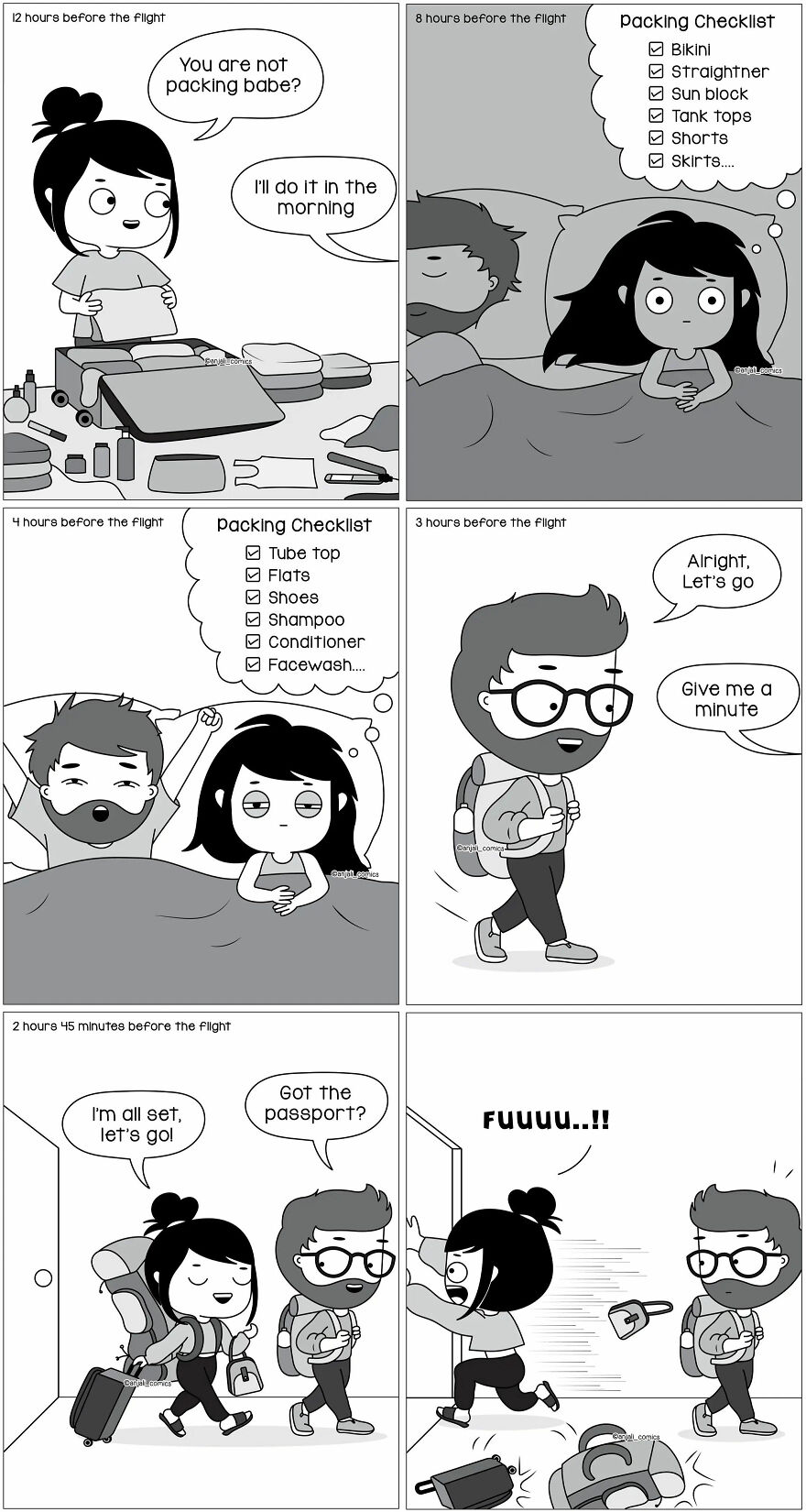 Very Funny Comics By An Artist About Life Together