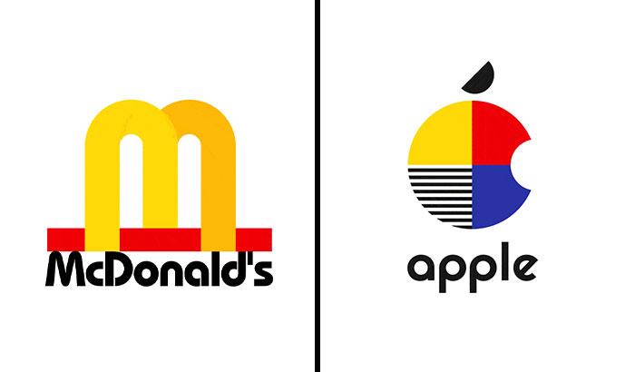 These Designers Remade Iconic Logos In Different Styles, And Here Are The Results