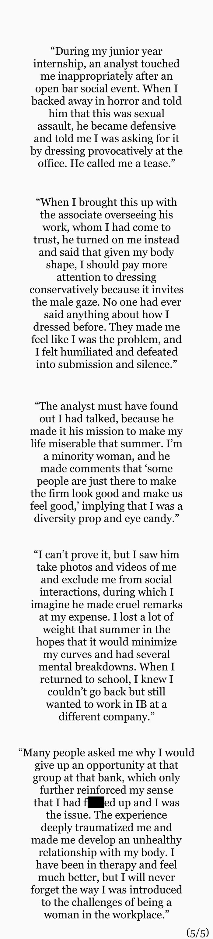 Wall Street Confessions