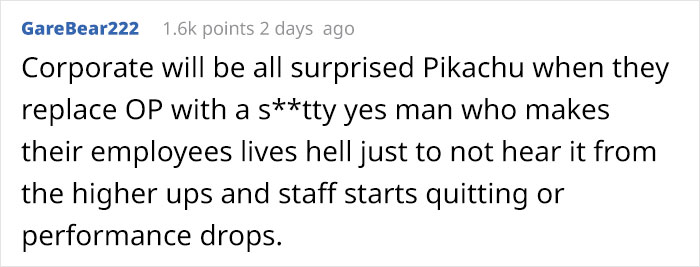 "Why Can't You Just Sit Quiet And Nod Your Head Like Everyone Else?": Manager Fired For Standing Up For His Employees