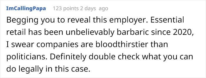 "Why Can't You Just Sit Quiet And Nod Your Head Like Everyone Else?": Manager Fired For Standing Up For His Employees