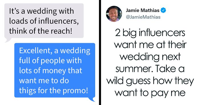“We’re Not Really Paying The Suppliers”: Musician Exposes This Influencer Couple Who Asked Him To Play At Their Wedding Without Pay