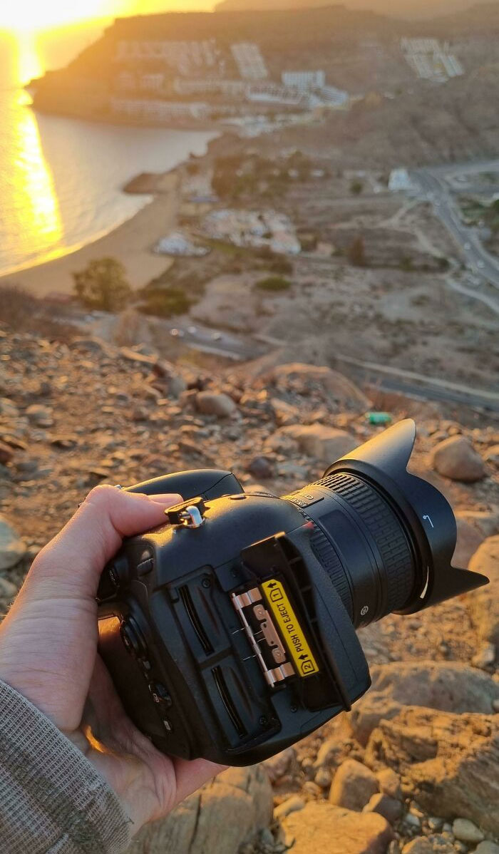 Trekked For 1,5 Hours Uphill To Get The Perfect Sunset Photo - Left My Memory Card At Home