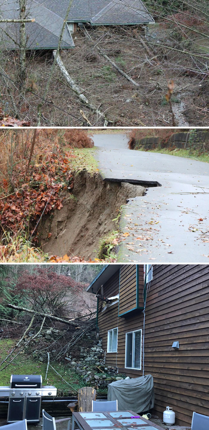 My House Got Hit By A Landslide
