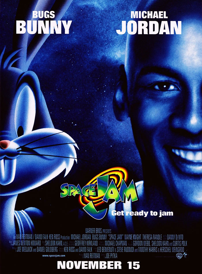 Poster of Space Jam movie 