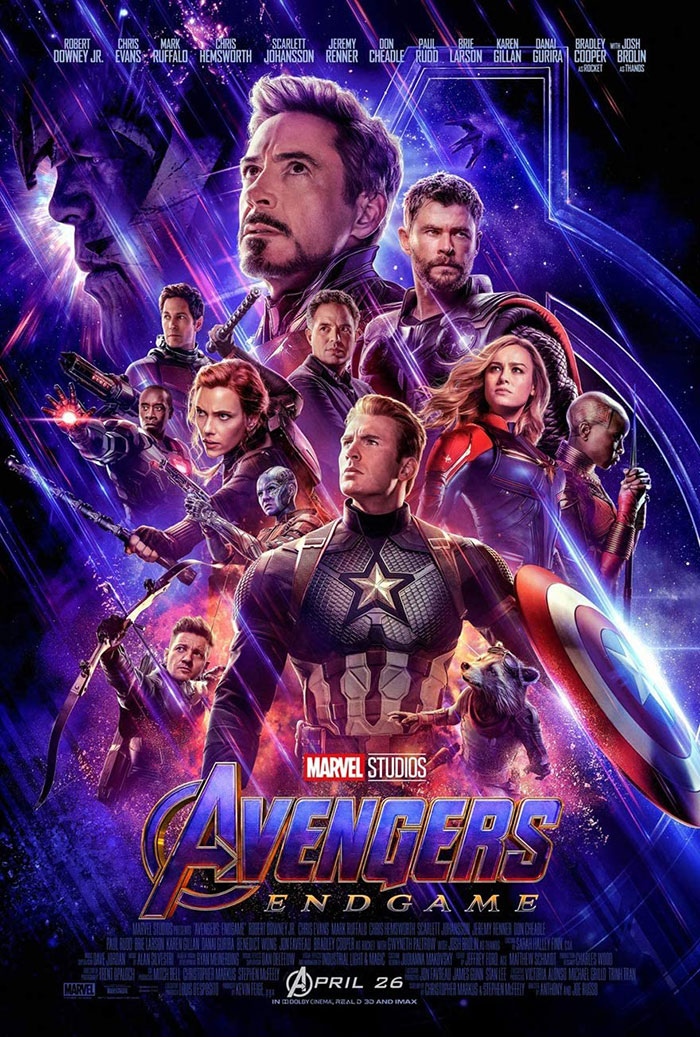 Poster of Avengers: Endgame movie 
