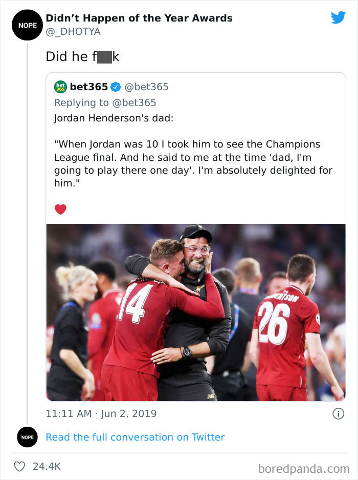 Didn’t Happen Of The Year Awards